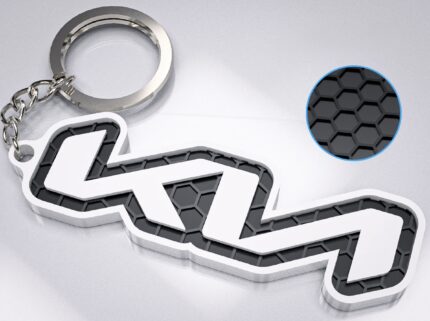 KIA Honeycomb Keychain
