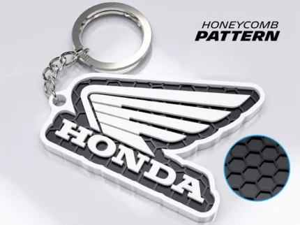 Honda Motorcycle Key Chain