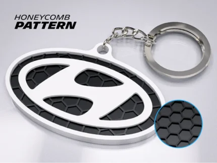 Hyundai Logo Key Chain