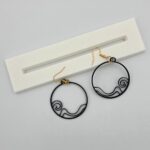 black-sunrise-mountain-earring-flat