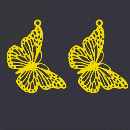 3d-butterfly-yellow