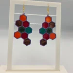 Honeycomb Mosaic Earrings
