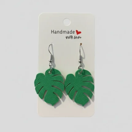 monstera-earrings