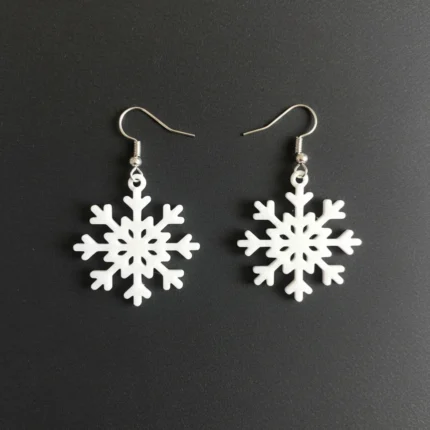 snowflakes-earrings